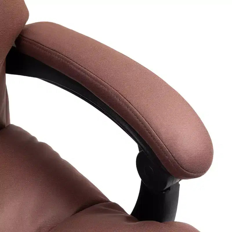 Vibration Massage Office Chair, Reclining Back, Footrest, Microfibre Comfy Computer Chair