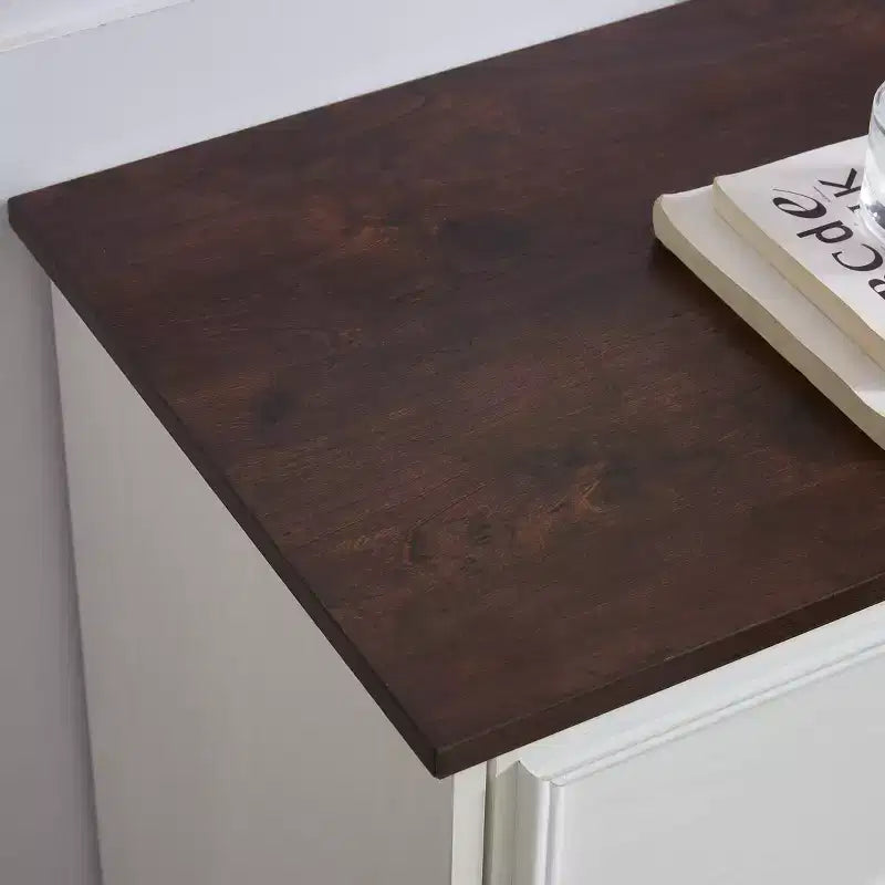 31.5 in. H Accent Cabinet with 6 Drawers