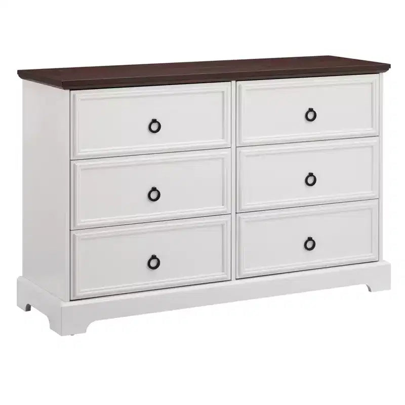 31.5 in. H Accent Cabinet with 6 Drawers