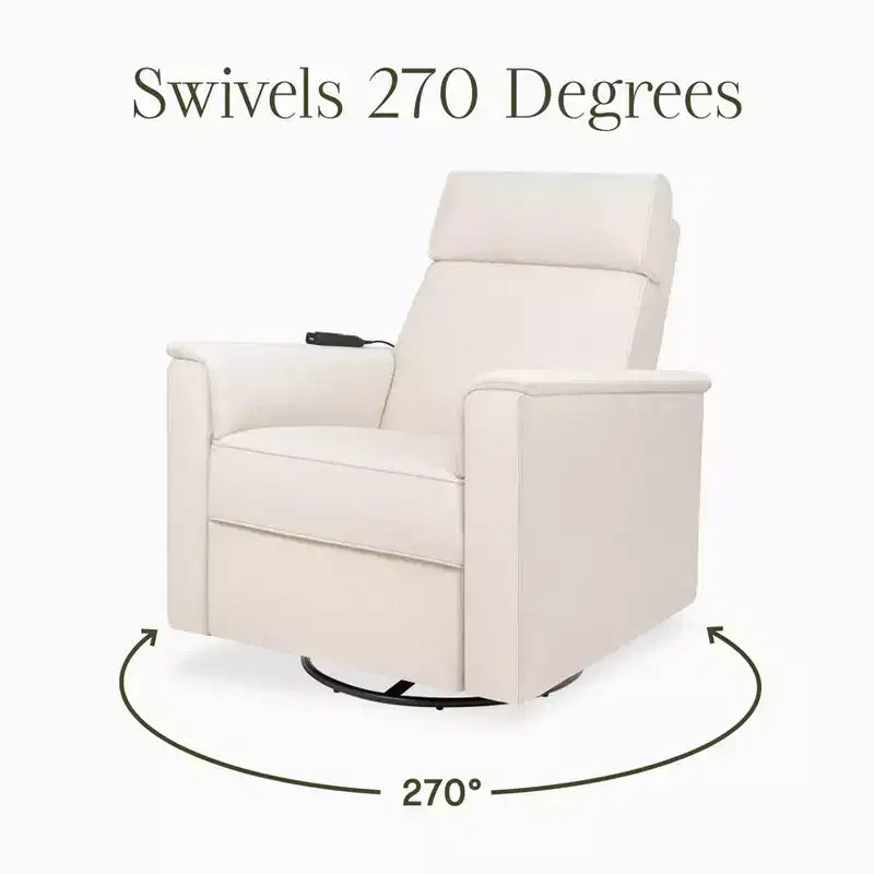 Willa Deluxe Power Recliner and Swivel Glider with Heat and Massage