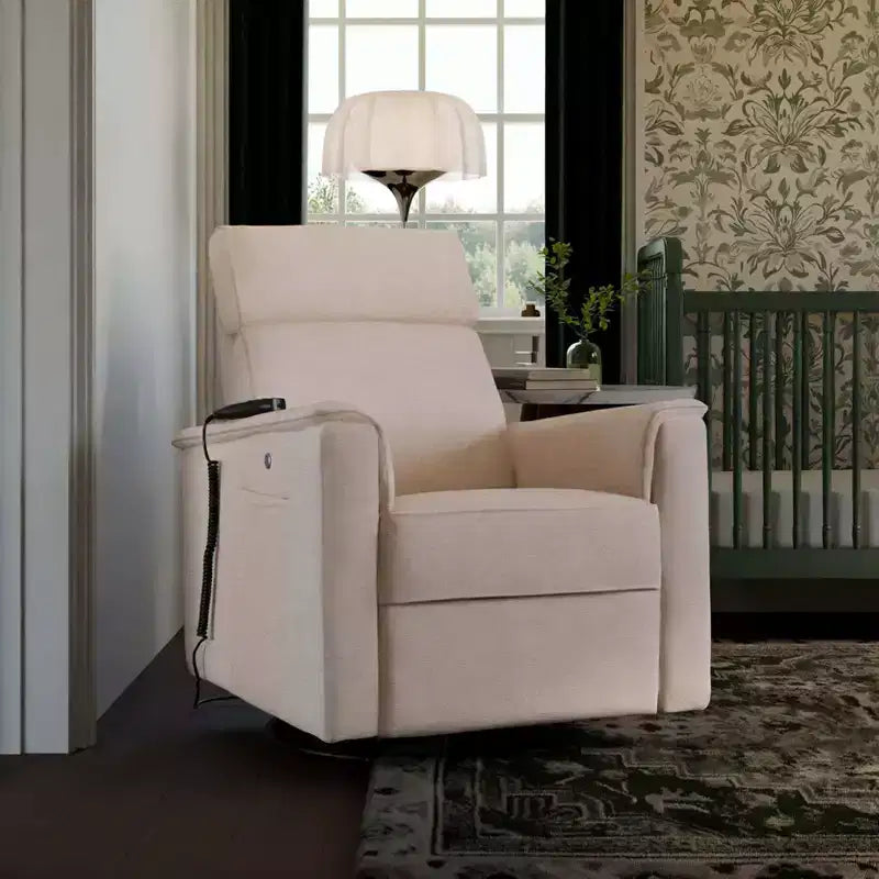 Willa Deluxe Power Recliner and Swivel Glider with Heat and Massage