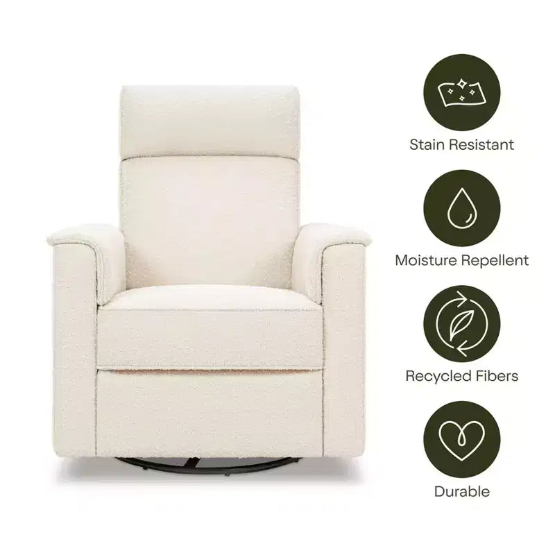 Willa Deluxe Power Recliner and Swivel Glider with Heat and Massage