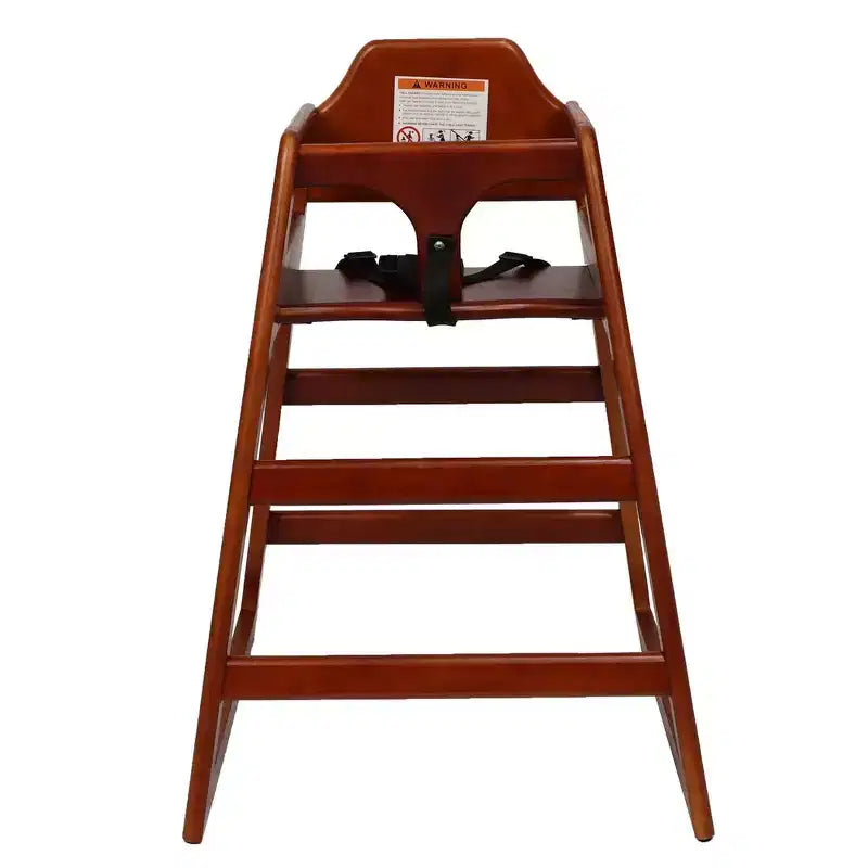 Baby High Chair, Solid Wood, Easy to Clean