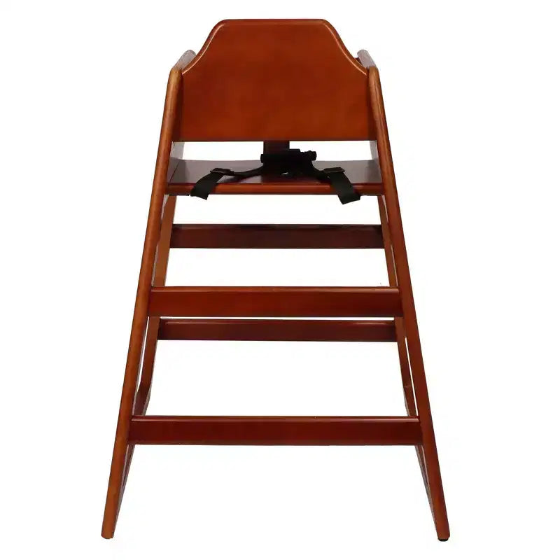 Baby High Chair, Solid Wood, Easy to Clean