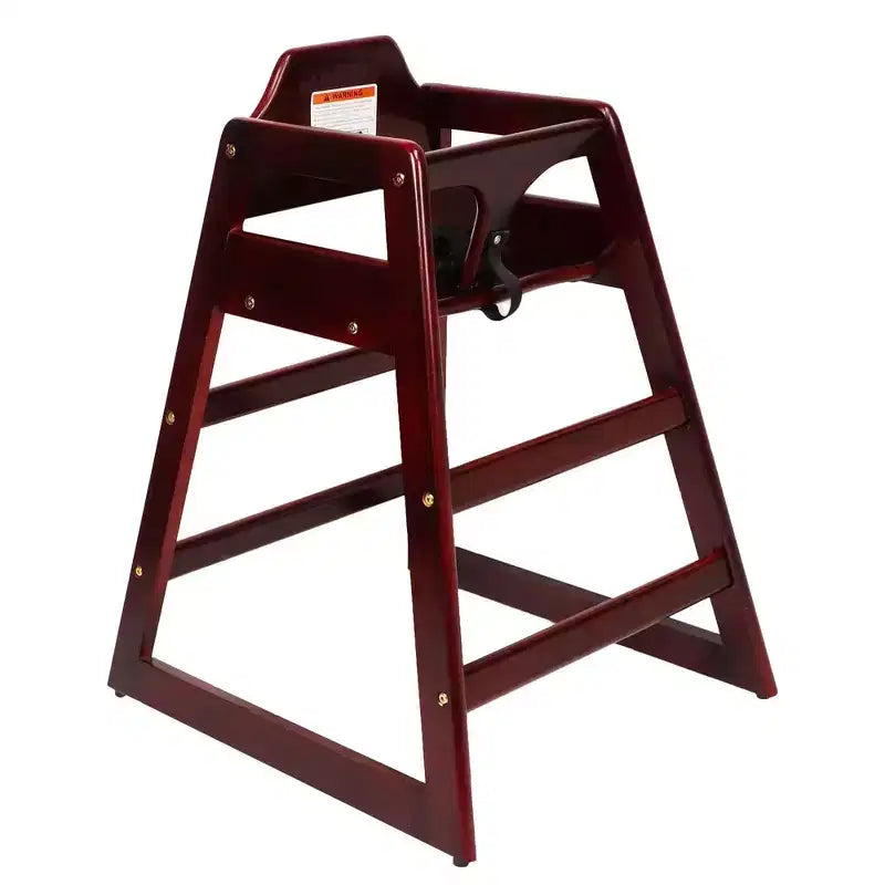 Baby High Chair, Solid Wood, Easy to Clean
