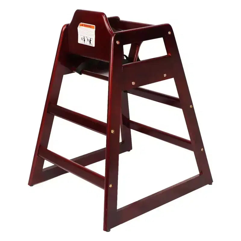 Baby High Chair, Solid Wood, Easy to Clean