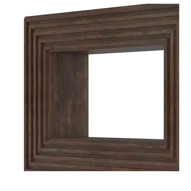 Farmhouse 47.2 inch Console Table with Open Storage for Entryway Sofa Side Bedroom Home Decor Walnut