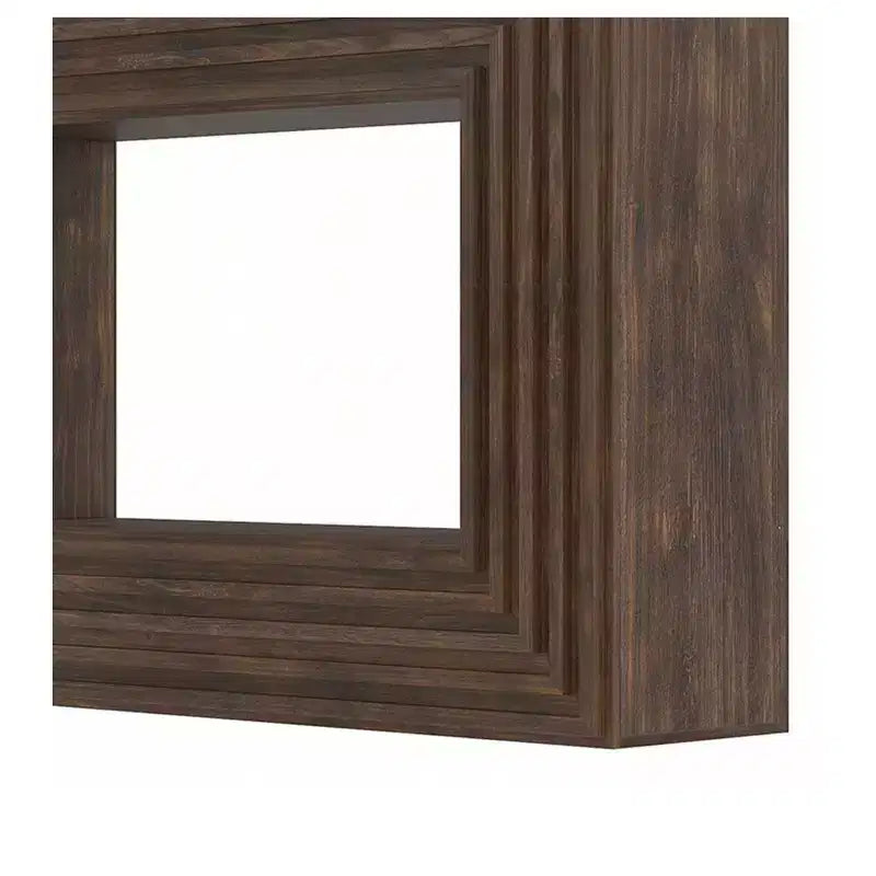 Farmhouse 47.2 inch Console Table with Open Storage for Entryway Sofa Side Bedroom Home Decor Walnut