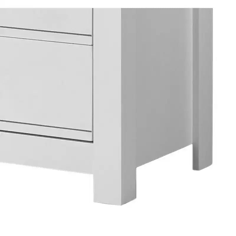 31" White 5-Drawer Chest