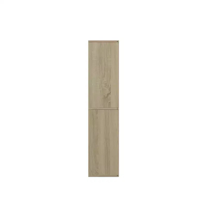 41.93 in. Tall Wood 4-Shelf Etagere Bookcase with Adjustable Shelves
