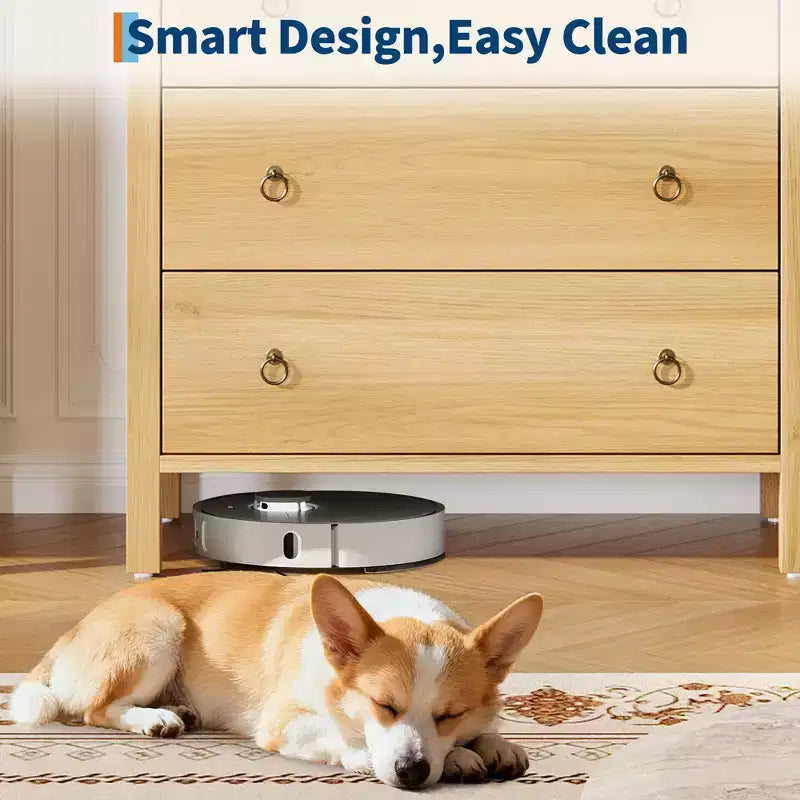 3 or 5 Drawer Dresser for Bedroom, 30.4" Tall Wooden Chest with Large Drawers for Living Room & Hallway