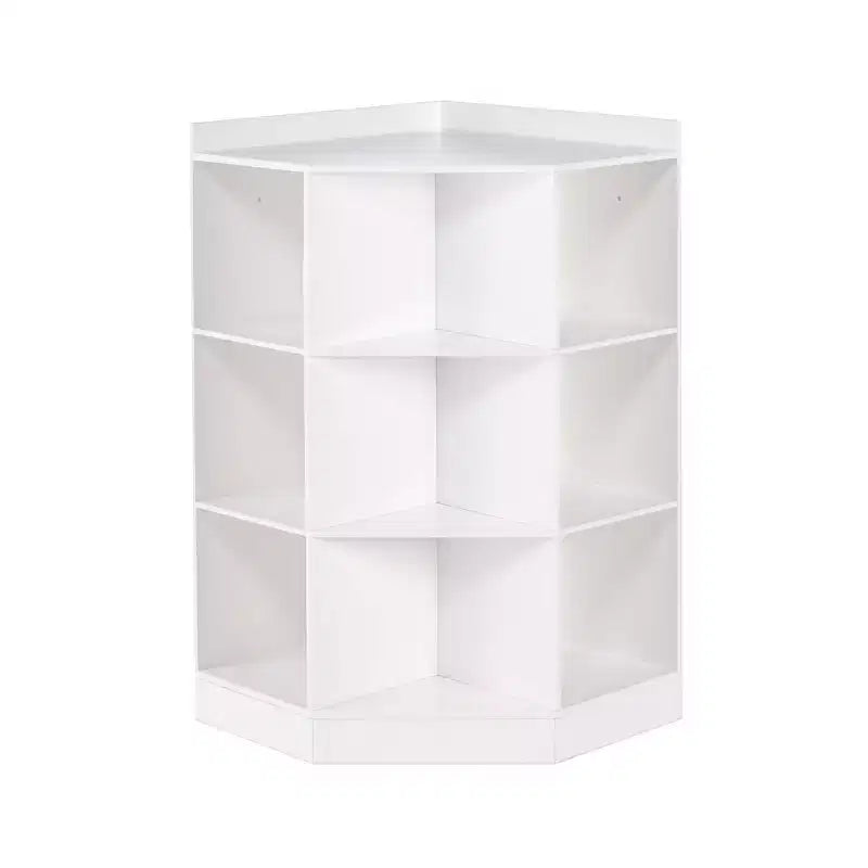 Kids' Corner Playroom Cabinet with 6 Toy Storage Cubbies and 3 Angled Shelves
